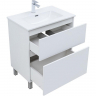 Тумба под раковину Aquanet Вега 70 344122 Белый глянец, купить, цена, заказать, магазин, доставка, скидка, промокод, купить, цена, заказать, магазин, доставка, скидка, промокод