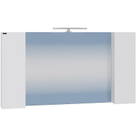 Зеркало со шкафом СанТа Вега 120 700452 с подсветкой Белый, купить, цена, заказать, магазин, доставка, скидка, промокод, купить, цена, заказать, магазин, доставка, скидка, промокод