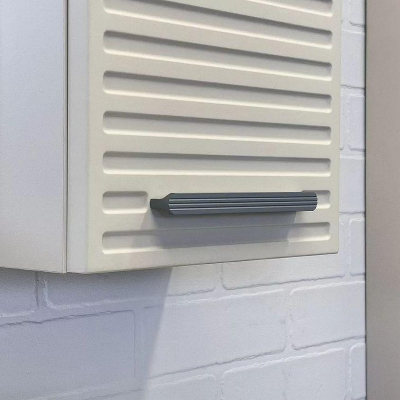 Подвесной шкаф Comforty Касабланка 25 00-00020084 Серый шелк