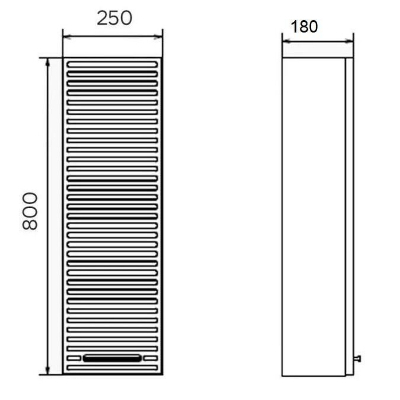 Подвесной шкаф Comforty Касабланка 25 00-00020084 Серый шелк