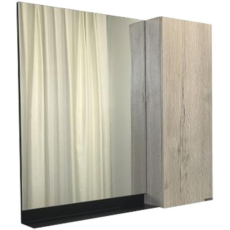 Зеркало со шкафом Comforty Бонн 90 00-00001951 Дуб дымчатый, купить, цена, заказать, магазин, доставка, скидка, промокод, купить, цена, заказать, магазин, доставка, скидка, промокод