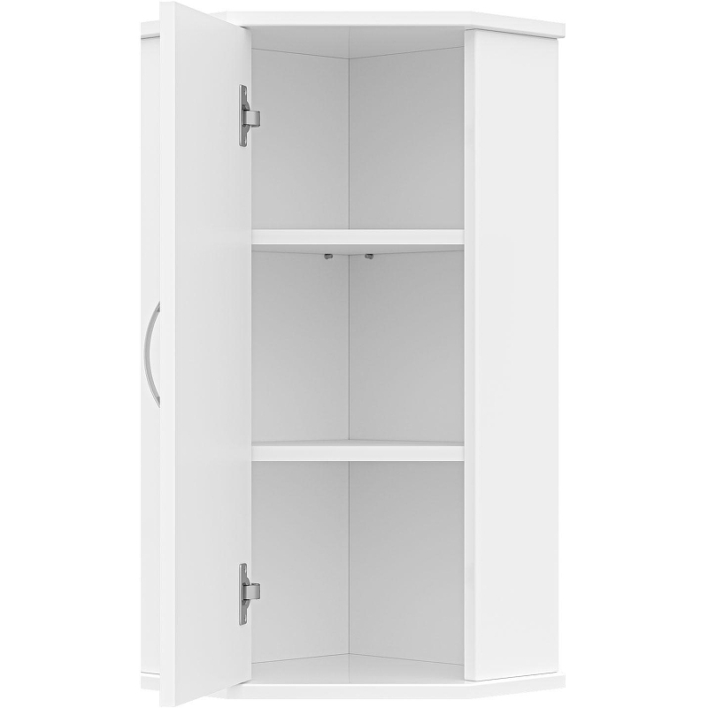 Подвесной шкаф Misty Лилия 34 Э-Лил08034-011бф угловой Белый, купить, цена, заказать, магазин, доставка, скидка, промокод, купить, цена, заказать, магазин, доставка, скидка, промокод