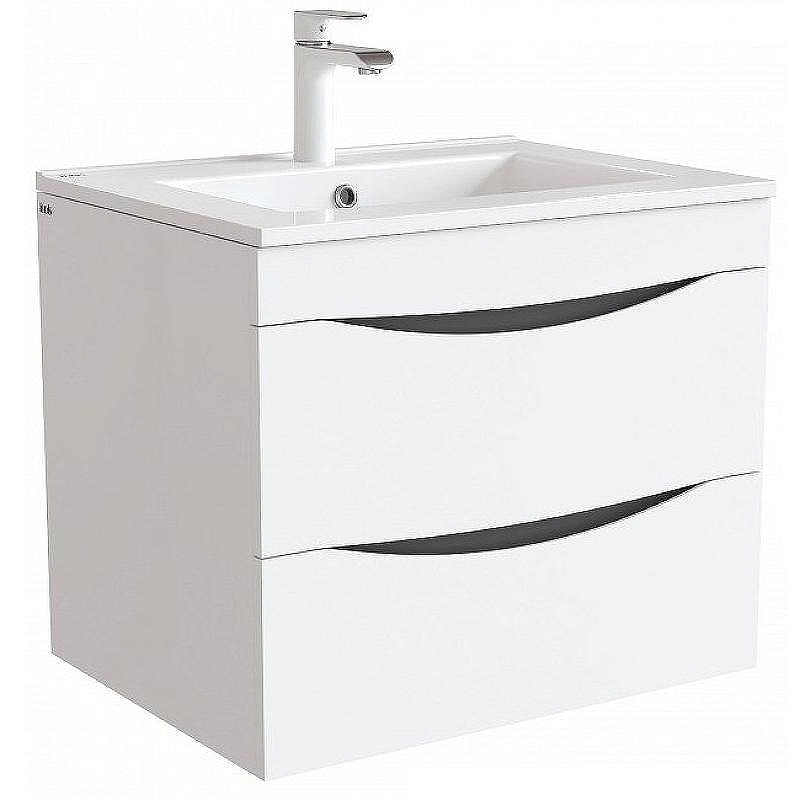 Тумба под раковину Iddis Cloud 60 CLO60W0i95 подвесная Белая, купить, цена, заказать, магазин, доставка, скидка, промокод, купить, цена, заказать, магазин, доставка, скидка, промокод