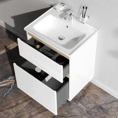 Тумба под раковину AM.PM X-joy 58 M85AFSX06021WG цвет Белый