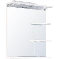 Зеркало Onika Коралл 60.01 206001 с подсветкой Белое, купить, цена, заказать, магазин, доставка, скидка, промокод, купить, цена, заказать, магазин, доставка, скидка, промокод