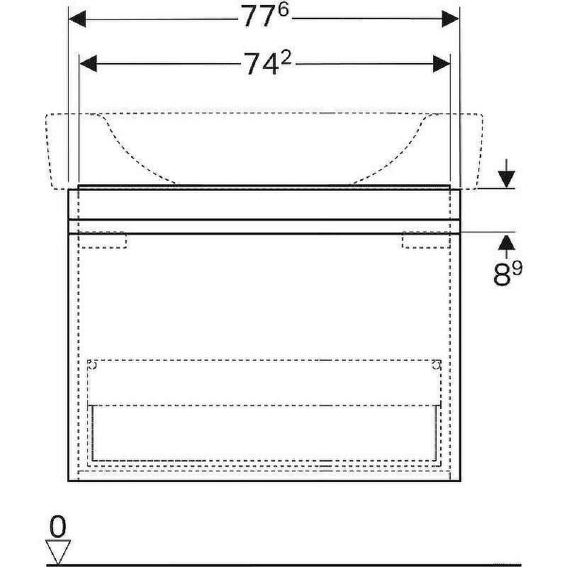 Тумба под раковину Geberit Renova Nr.1 Plan 80 869850000 подвесная Белая глянцевая, купить, цена, заказать, магазин, доставка, скидка, промокод, купить, цена, заказать, магазин, доставка, скидка, промокод