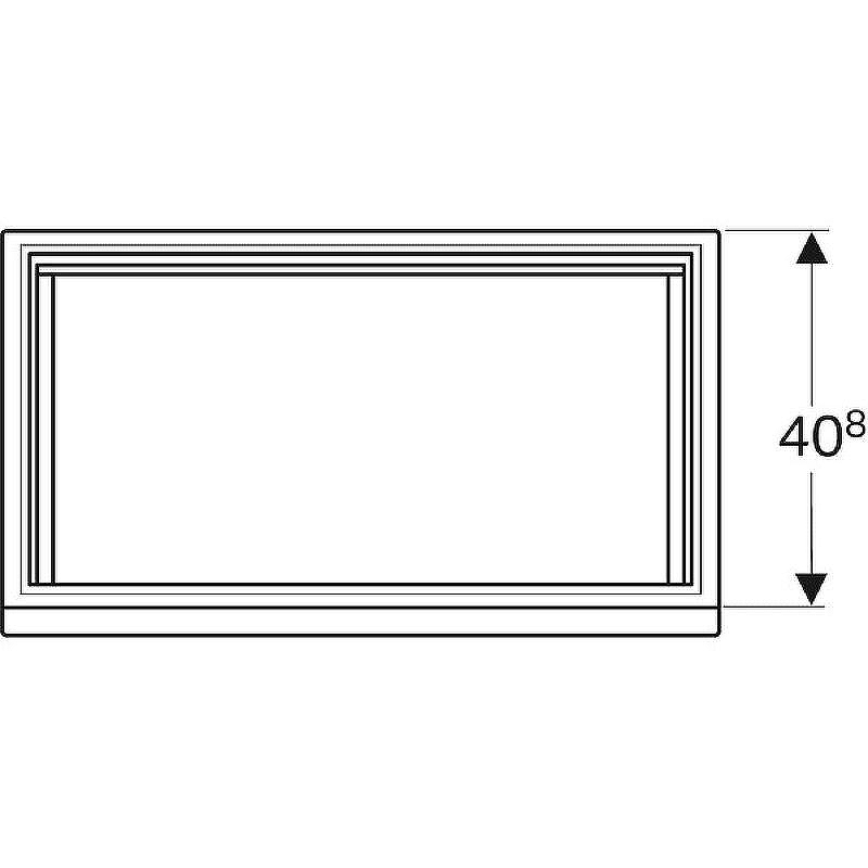 Тумба под раковину Geberit Renova Nr.1 Plan 80 869850000 подвесная Белая глянцевая, купить, цена, заказать, магазин, доставка, скидка, промокод, купить, цена, заказать, магазин, доставка, скидка, промокод