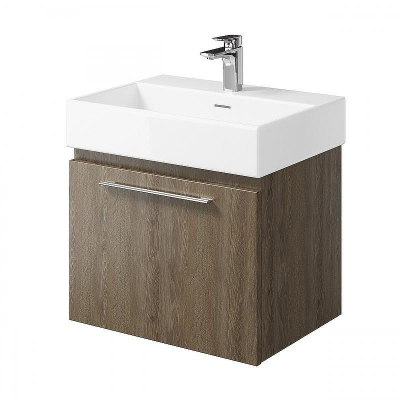 Тумба под раковину Creto Milano 60 5-1376TR подвесная Truffle