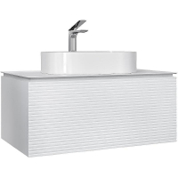 Тумба под раковину Jorno Stone 100 Stn.01.100/P/W/JR подвесная Белая, купить, цена, заказать, магазин, доставка, скидка, промокод, купить, цена, заказать, магазин, доставка, скидка, промокод