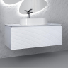 Тумба под раковину Jorno Stone 100 Stn.01.100/P/W/JR подвесная Белая, купить, цена, заказать, магазин, доставка, скидка, промокод, купить, цена, заказать, магазин, доставка, скидка, промокод