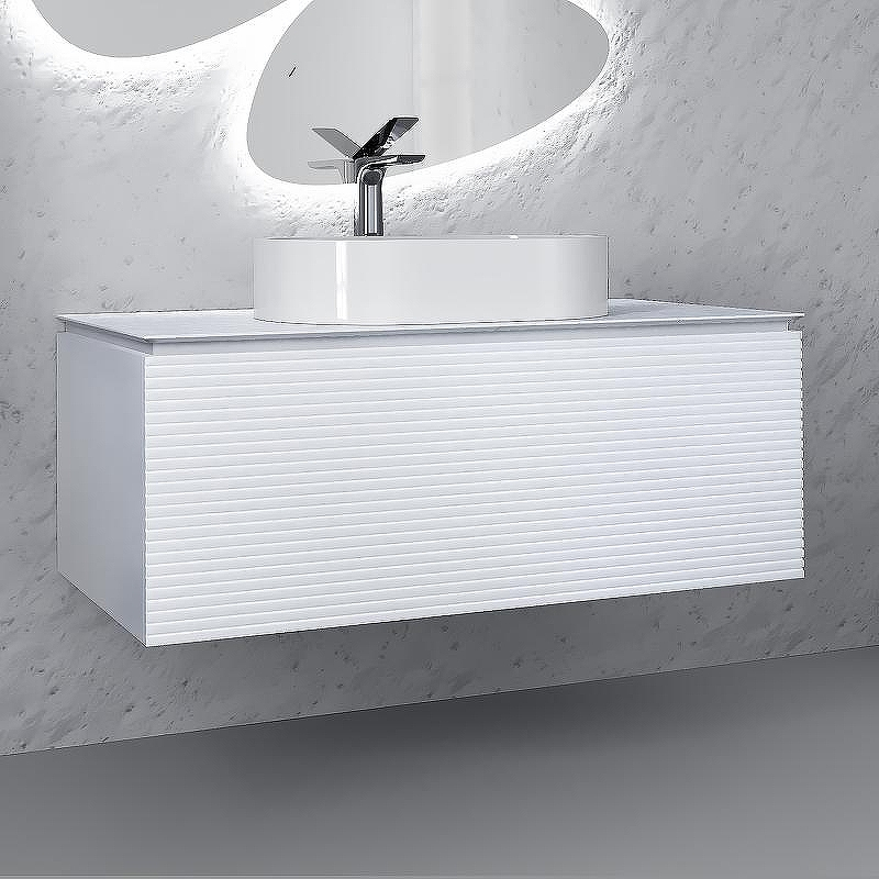 Тумба под раковину Jorno Stone 100 Stn.01.100/P/W/JR подвесная Белая, купить, цена, заказать, магазин, доставка, скидка, промокод, купить, цена, заказать, магазин, доставка, скидка, промокод