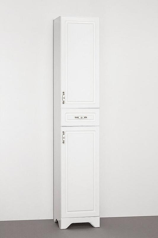 Шкаф пенал Style Line Олеандр 2 Люкс 36 ЛС-00000210 Белый, купить, цена, заказать, магазин, доставка, скидка, промокод, купить, цена, заказать, магазин, доставка, скидка, промокод