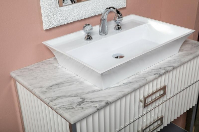 Тумба под раковину Boheme Armadi Art Monaco 100 867-100-WCR Белый глянец Хром