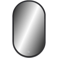 Зеркало Континент Prime 450х800 ЗЛП2199 с подсветкой Черное с сенсорным выключателем, купить, цена, заказать, магазин, доставка, скидка, промокод, купить, цена, заказать, магазин, доставка, скидка, промокод