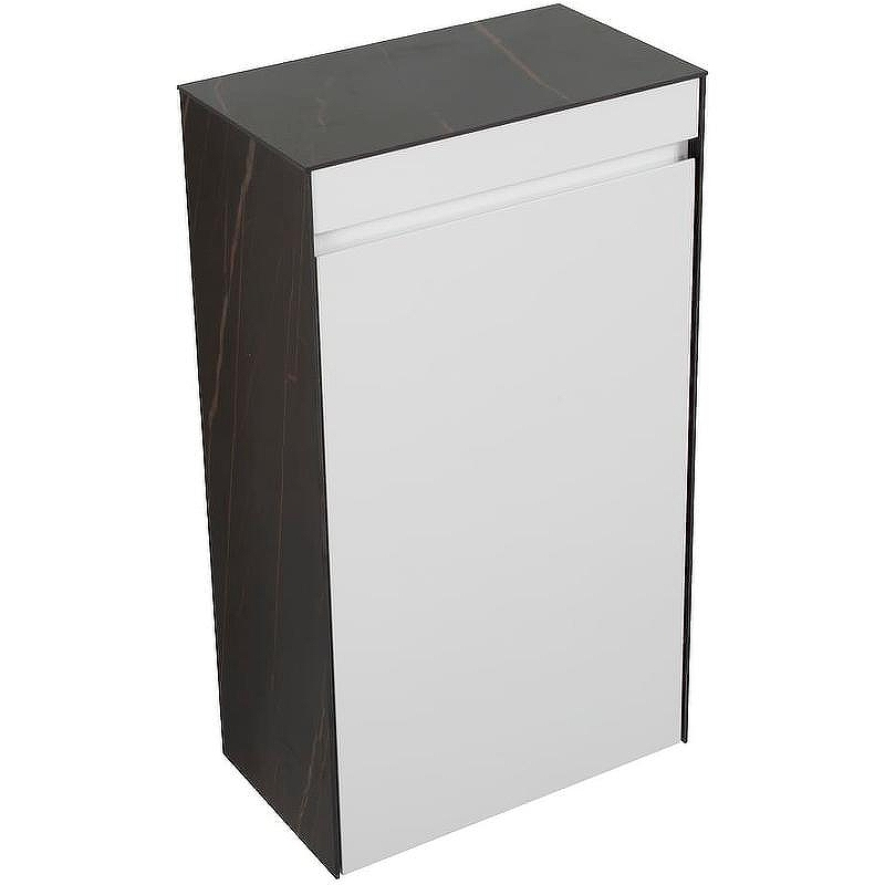 Подвесной шкаф Black&White Universe U907 50 907.SC-1 White matt Lauren gold, купить, цена, заказать, магазин, доставка, скидка, промокод, купить, цена, заказать, магазин, доставка, скидка, промокод