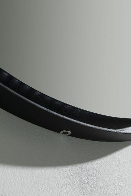 Зеркало Allen Brau Infinity 80 1.21017.BL с подсветкой Черное с сенсорным выключателем