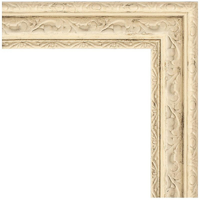 Зеркало Evoform Definite 83х63 BY 1010 в багетной раме - Слоновая кость 51