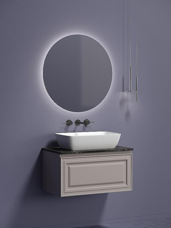 Тумба под раковину Sancos Very 80 VR80SM подвесная Doha Soft, купить, цена, заказать, магазин, доставка, скидка, промокод, купить, цена, заказать, магазин, доставка, скидка, промокод