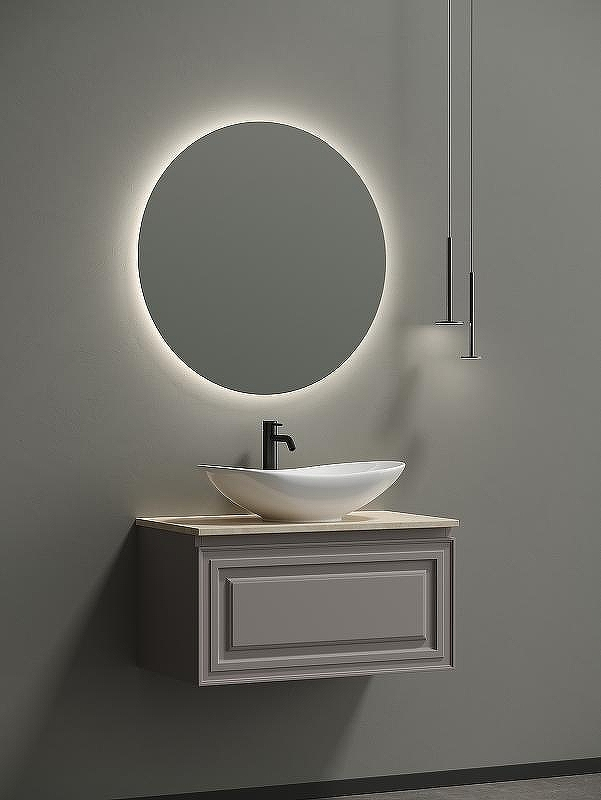 Тумба под раковину Sancos Very 80 VR80SM подвесная Doha Soft, купить, цена, заказать, магазин, доставка, скидка, промокод, купить, цена, заказать, магазин, доставка, скидка, промокод