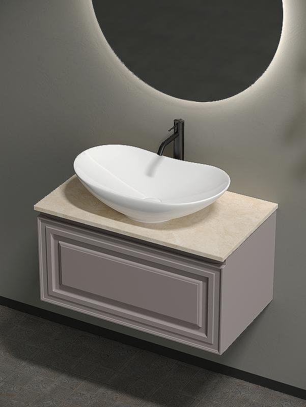 Тумба под раковину Sancos Very 80 VR80SM подвесная Doha Soft, купить, цена, заказать, магазин, доставка, скидка, промокод, купить, цена, заказать, магазин, доставка, скидка, промокод