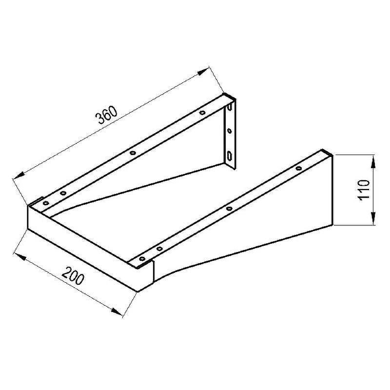 Консоль для столешницы Ravak Balance/Comfort X000001375 Серая, купить, цена, заказать, магазин, доставка, скидка, промокод, купить, цена, заказать, магазин, доставка, скидка, промокод