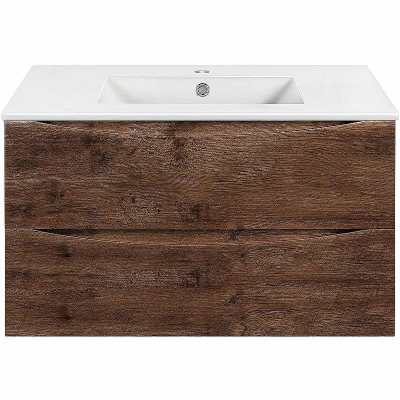 Тумба под раковину Vincea Mia 90 VMC-2MC900RW подвесная R.Wood