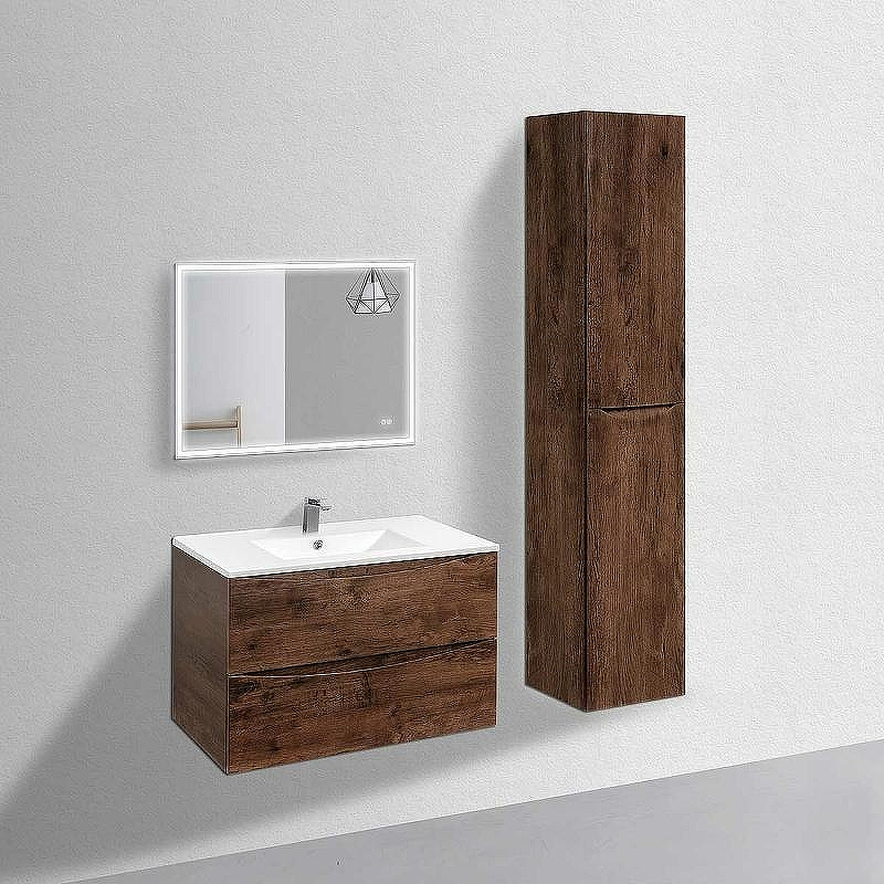 Тумба под раковину Vincea Mia 90 VMC-2MC900RW подвесная R.Wood, купить, цена, заказать, магазин, доставка, скидка, промокод, купить, цена, заказать, магазин, доставка, скидка, промокод