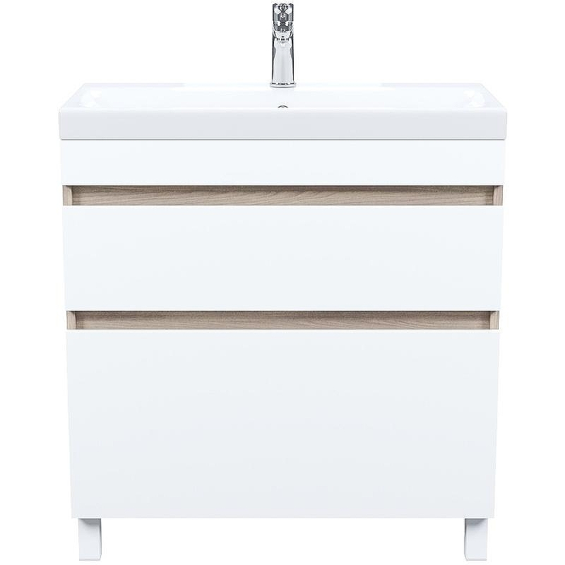 Тумба с раковиной Iddis Zodiac 80 ZOD8ABFi95K Белая матовая Дерево, купить, цена, заказать, магазин, доставка, скидка, промокод, купить, цена, заказать, магазин, доставка, скидка, промокод