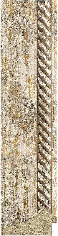 Зеркало Evoform Exclusive 103х73 BY 3459 с фацетом в багетной раме - Прованс с плетением 70, купить, цена, заказать, магазин, доставка, скидка, промокод, купить, цена, заказать, магазин, доставка, скидка, промокод