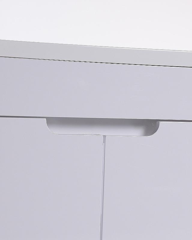 Тумба с раковиной Orange Sistema 120 L STD-120TUW+RAL Белая глянцевая, купить, цена, заказать, магазин, доставка, скидка, промокод, купить, цена, заказать, магазин, доставка, скидка, промокод