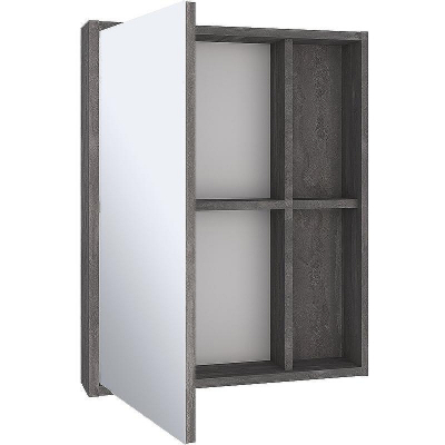 Зеркальный шкаф Runo Эко 52 00-00001324 Железный камень