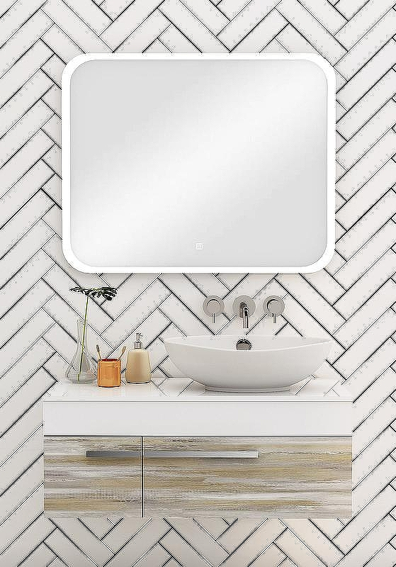 Зеркало Runo Руан 100 00-00001290 с подсветкой с сенсорным выключателем, купить, цена, заказать, магазин, доставка, скидка, промокод, купить, цена, заказать, магазин, доставка, скидка, промокод