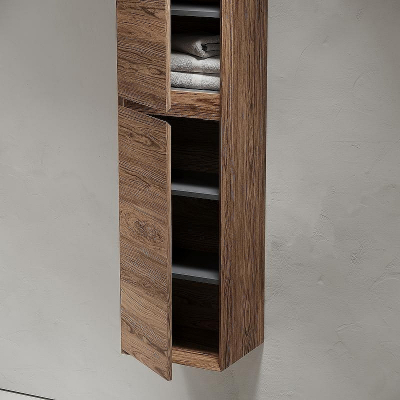 Шкаф пенал Sancos Marmi 1.0 35 PMR35ECH подвесной Дуб чарльстон