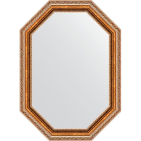 Зеркало Evoform Octagon 52х72 BY 7069 в багетной раме - Версаль бронза 64, купить, цена, заказать, магазин, доставка, скидка, промокод, купить, цена, заказать, магазин, доставка, скидка, промокод