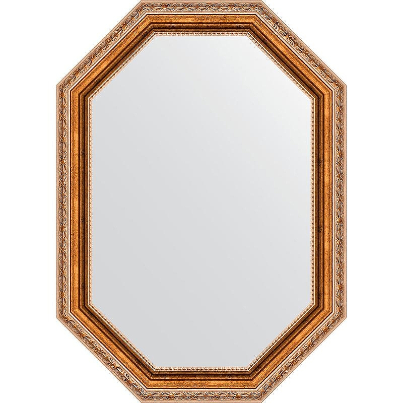Зеркало Evoform Octagon 52х72 BY 7069 в багетной раме - Версаль бронза 64, купить, цена, заказать, магазин, доставка, скидка, промокод, купить, цена, заказать, магазин, доставка, скидка, промокод