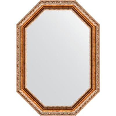 Зеркало Evoform Octagon 52х72 BY 7069 в багетной раме - Версаль бронза 64