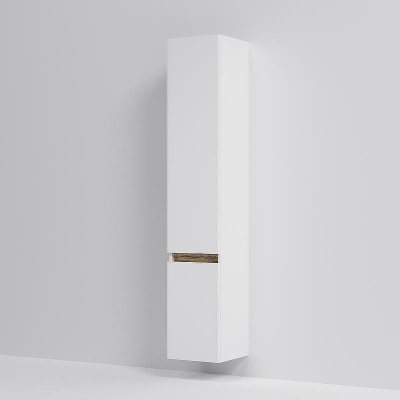 Шкаф пенал AM.PM X-Joy 30 M85ACHR0306WG подвесной Белый глянец Светлое дерево