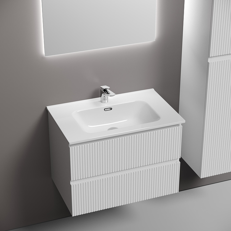 Тумба под раковину Sancos Snob T 70 SNT70W подвесная Bianco, купить, цена, заказать, магазин, доставка, скидка, промокод, купить, цена, заказать, магазин, доставка, скидка, промокод