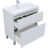 Тумба под раковину Aquanet Вега 80 344123 Белый глянец, купить, цена, заказать, магазин, доставка, скидка, промокод, купить, цена, заказать, магазин, доставка, скидка, промокод