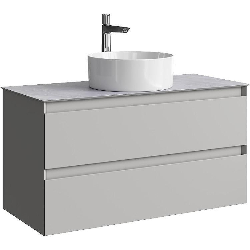 Тумба под раковину Aqwella Geometria 100 GE01102ST подвесная Серый туман, купить, цена, заказать, магазин, доставка, скидка, промокод, купить, цена, заказать, магазин, доставка, скидка, промокод