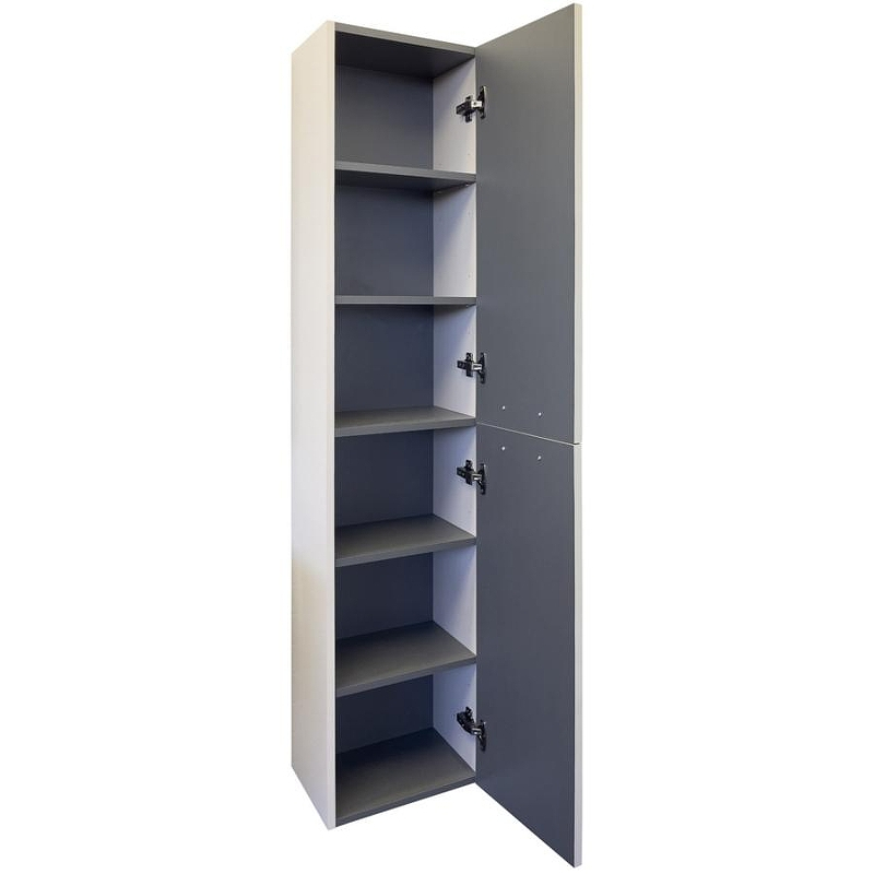 Шкаф пенал Comforty Касабланка 35 00-00017851 подвесной Серый шелк, купить, цена, заказать, магазин, доставка, скидка, промокод, купить, цена, заказать, магазин, доставка, скидка, промокод