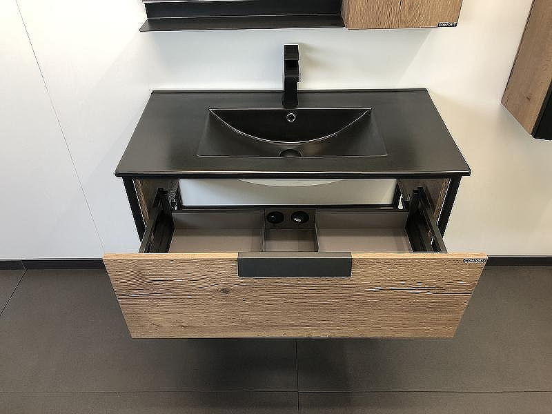 Тумба с раковиной Comforty Бонн 90 00-00001937 подвесная Дуб темный, купить, цена, заказать, магазин, доставка, скидка, промокод, купить, цена, заказать, магазин, доставка, скидка, промокод