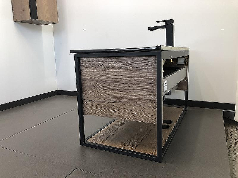 Тумба с раковиной Comforty Бонн 90 00-00001937 подвесная Дуб темный, купить, цена, заказать, магазин, доставка, скидка, промокод, купить, цена, заказать, магазин, доставка, скидка, промокод