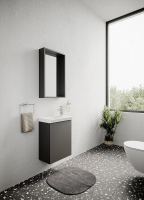 Зеркало Creavit Mio 45 MI1045.00 цвет Черный, купить, цена, заказать, магазин, доставка, скидка, промокод, купить, цена, заказать, магазин, доставка, скидка, промокод