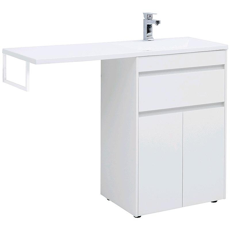 Тумба под раковину Aquanet Токио 120 237745 Белая, купить, цена, заказать, магазин, доставка, скидка, промокод, купить, цена, заказать, магазин, доставка, скидка, промокод