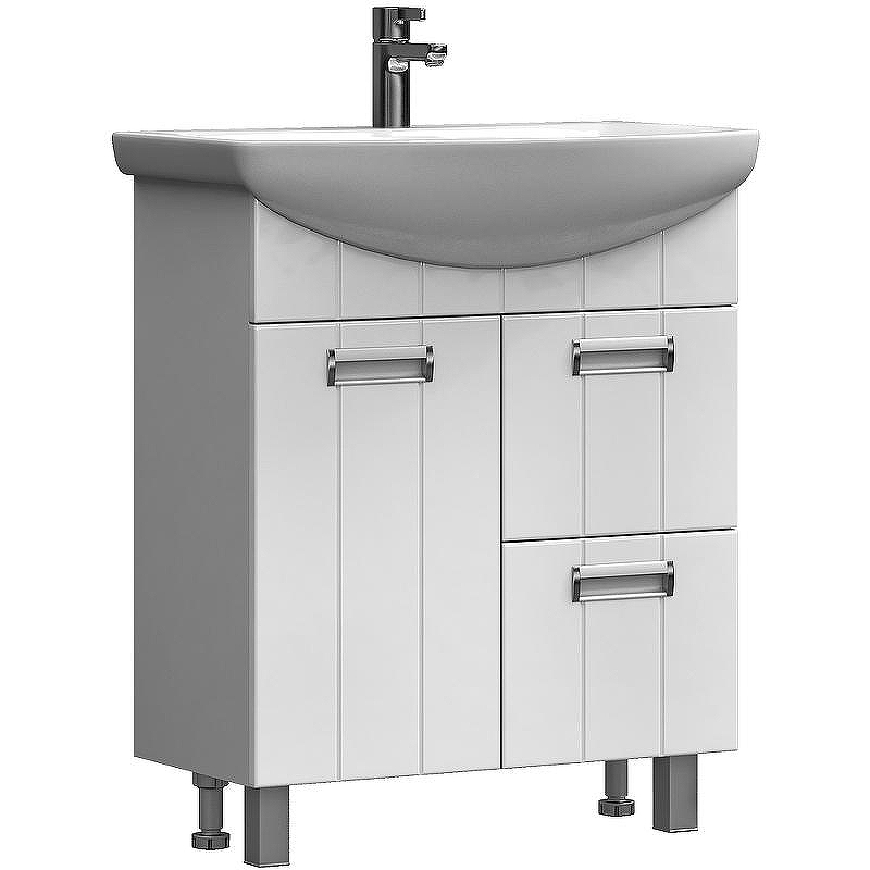 Тумба под раковину Vigo Diana 70 tn.DIA.BAL.70.1D.2Y Белая, купить, цена, заказать, магазин, доставка, скидка, промокод, купить, цена, заказать, магазин, доставка, скидка, промокод