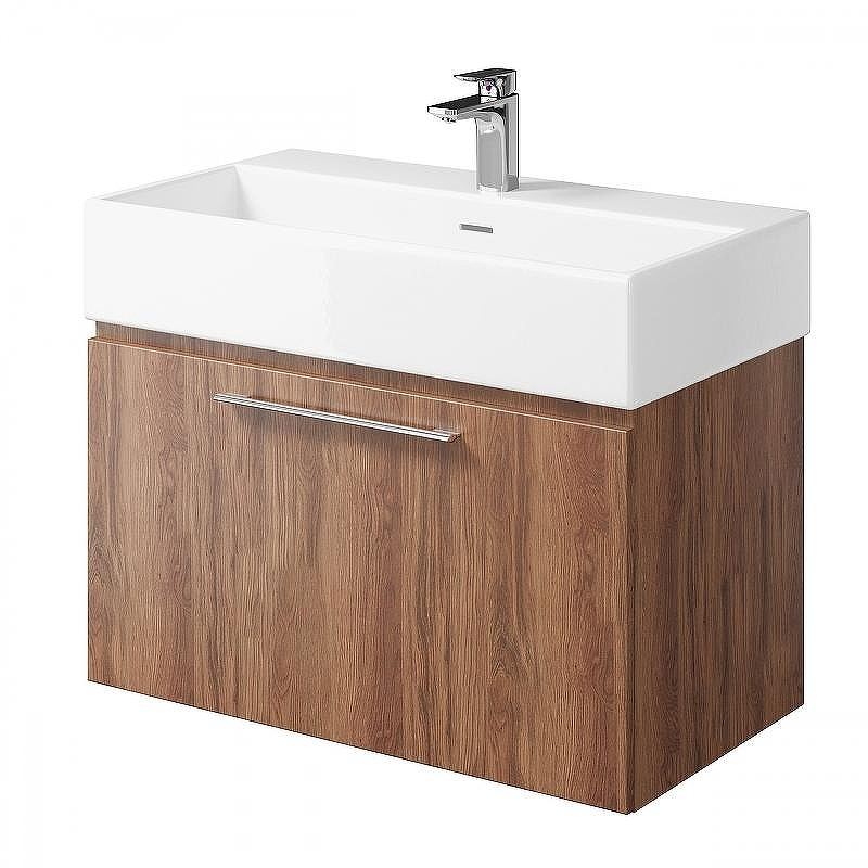 Тумба под раковину Creto Milano 80 5-1377CH подвесная Charleston, купить, цена, заказать, магазин, доставка, скидка, промокод, купить, цена, заказать, магазин, доставка, скидка, промокод