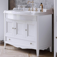 Тумба с раковиной TW Veronica Nuovo 105 VER4105-B+AR874bi*1 Bianco, купить, цена, заказать, магазин, доставка, скидка, промокод, купить, цена, заказать, магазин, доставка, скидка, промокод