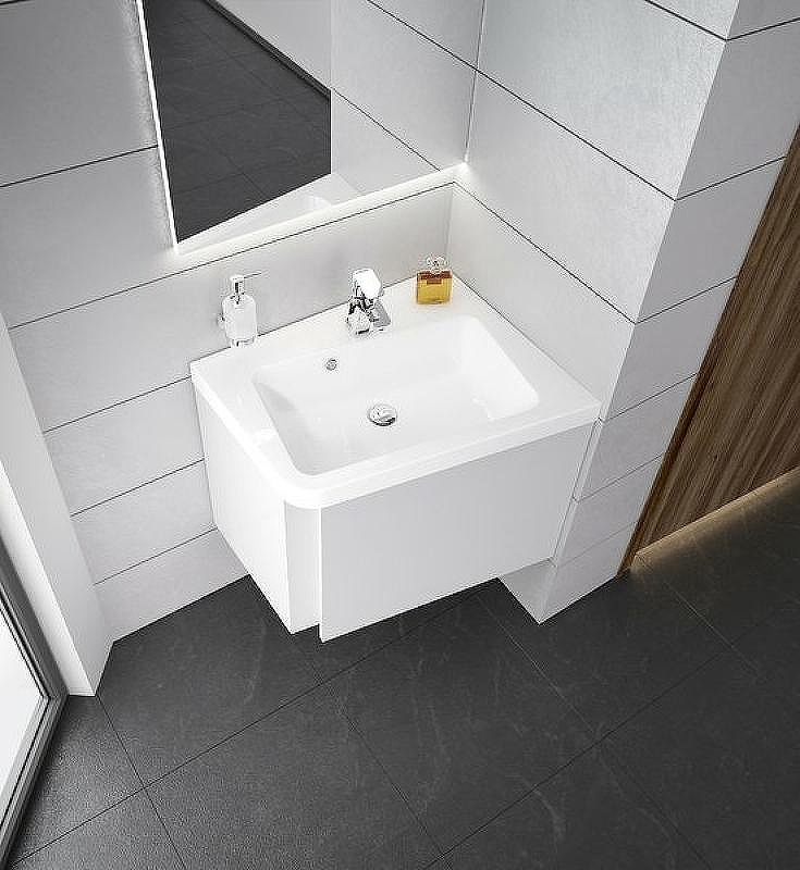 Тумба под раковину Ravak SD 10° 65 R X000000748 подвесная Белая, купить, цена, заказать, магазин, доставка, скидка, промокод, купить, цена, заказать, магазин, доставка, скидка, промокод