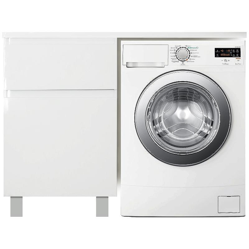 Тумба с раковиной Эстет Dallas Luxe 100 L ФР-00002315 Белая, купить, цена, заказать, магазин, доставка, скидка, промокод, купить, цена, заказать, магазин, доставка, скидка, промокод